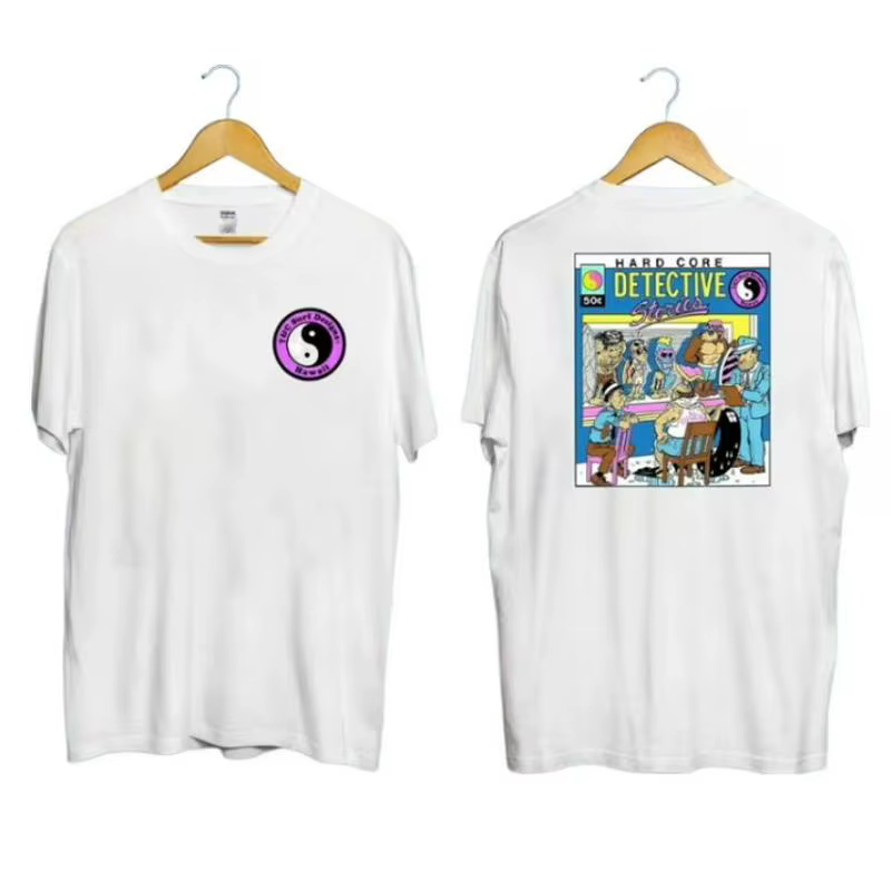 T C ville pays hawaï surf skateboard chemise toutes tailles S 5XL
