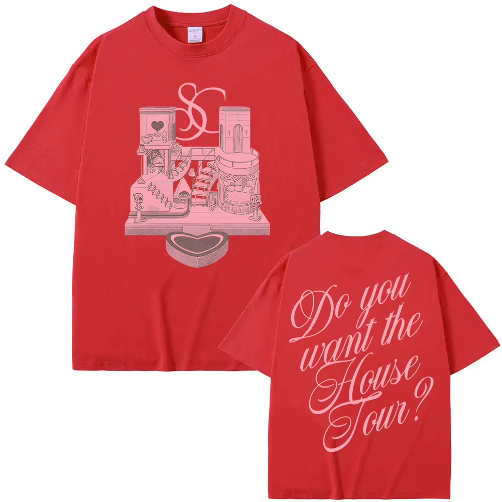 House Tour T-Shirt 2026 nouveau style Sabrina charpentier identique au site officiel haute qualité