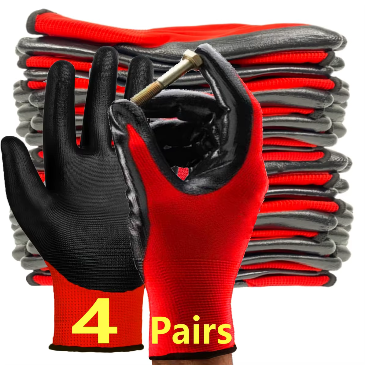 Gants de jardinage ergonomiques effet seconde peau