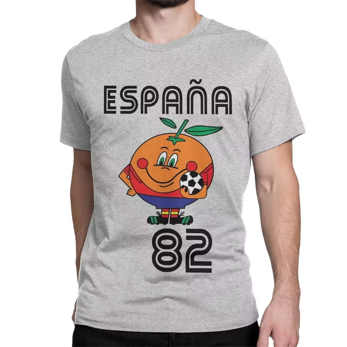 T-shirt à col rond pour hommes et femmes, haut à manches courtes, original et confortable