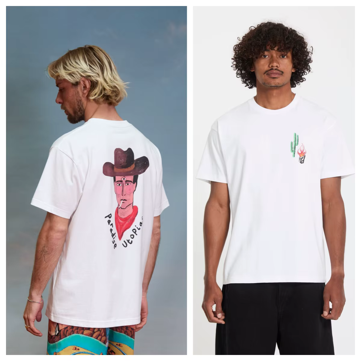 T-shirt graphique unisexe en coton 100% à col rond