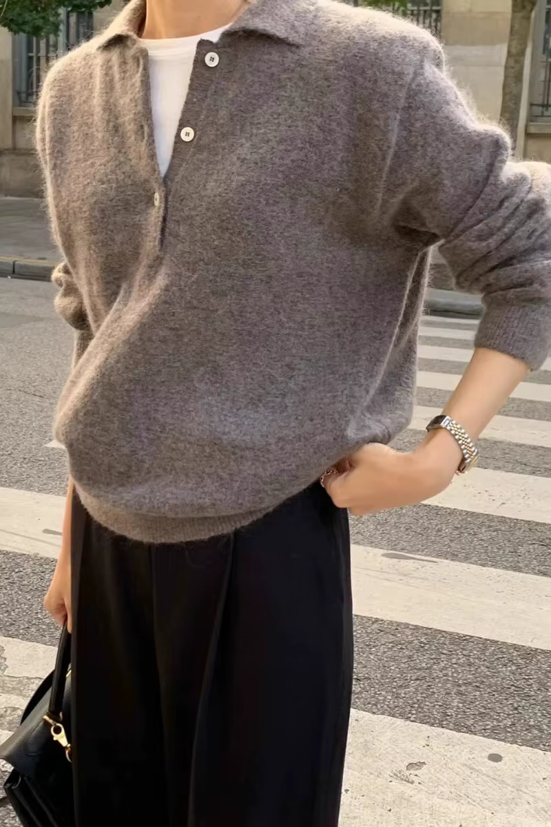 Pull en laine mérinos pour femme