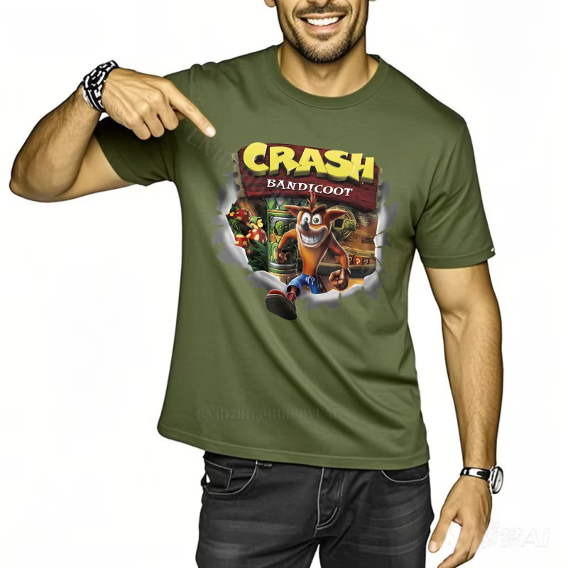 T-shirt hommes usage quotidien mode