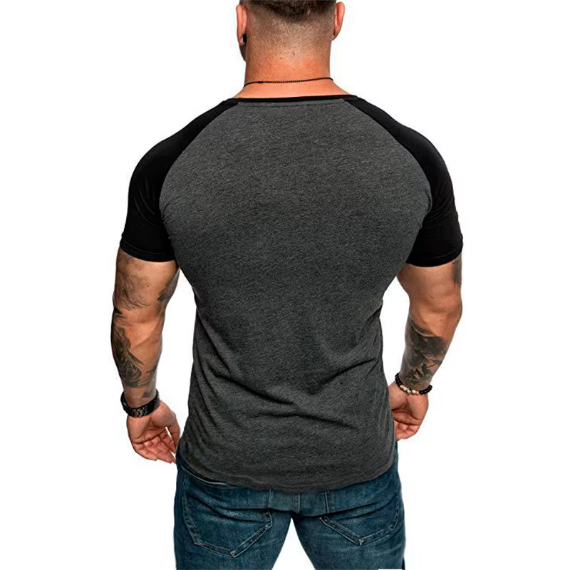 Nouveaux hommes T-Shirt à manches Raglan