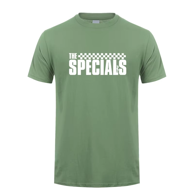 Les spéciaux t-shirt été hommes à manches courtes rétro musique T-shirts Hip-Hop bande hauts homme femme coton t-shirt t-shirt DZ-075