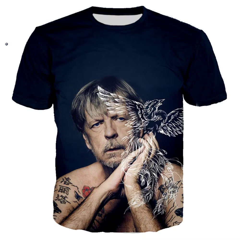 Singer – t-shirt homme et femme, Streetwear décontracté, Hip Hop, Harajuku