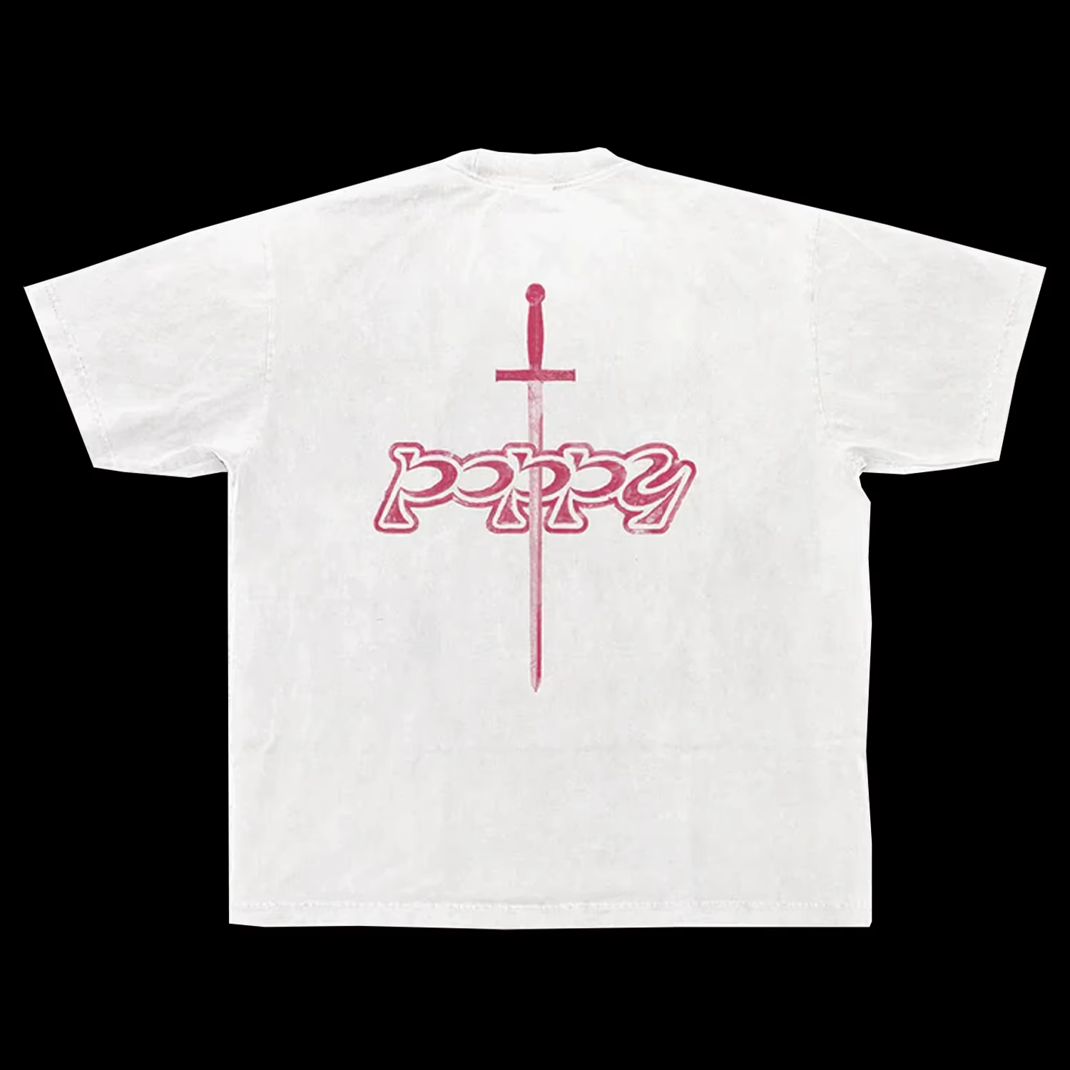 T-shirt en coton unisexe avec motif de chanteuse américaine Poppy 2026