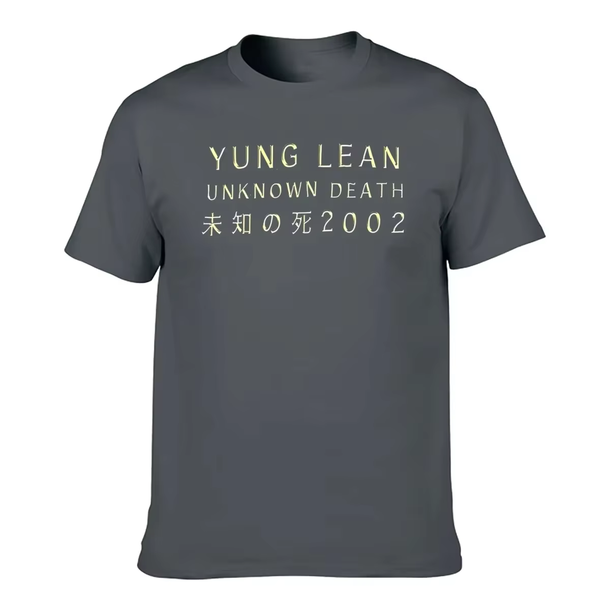 Yung Lean inconnu mort 2002 Album Tour Merch T-Shirt musique Hip Hop