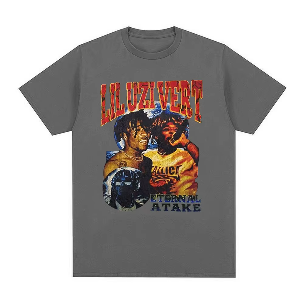 Rappeur Lil Uzi Vert T-shirt Album de musique Atake éternel graphique