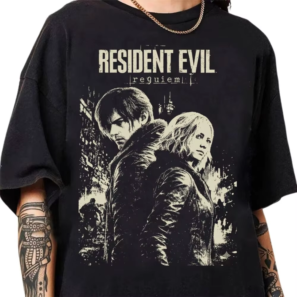 T-shirt rétro Resident Evil Requiem