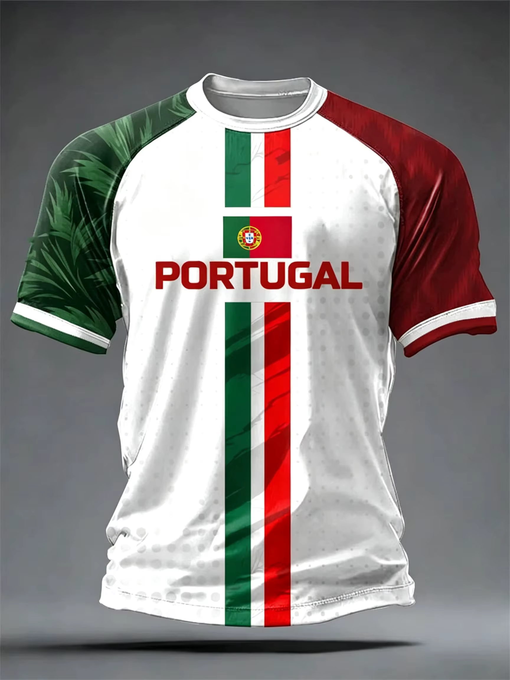 Maillots de football imprimés drapeau du Portugal, t-shirts pour hommes, t-shirts pour femmes, hauts pour garçons, t-shirts pour enfants, t-shirts parent-enfant, séchage rapide, manches courtes, t-shi