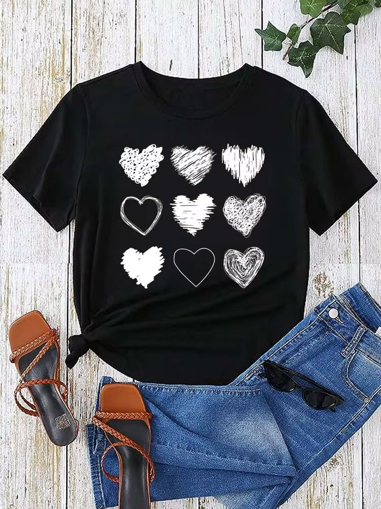 T-shirt manches courtes femme