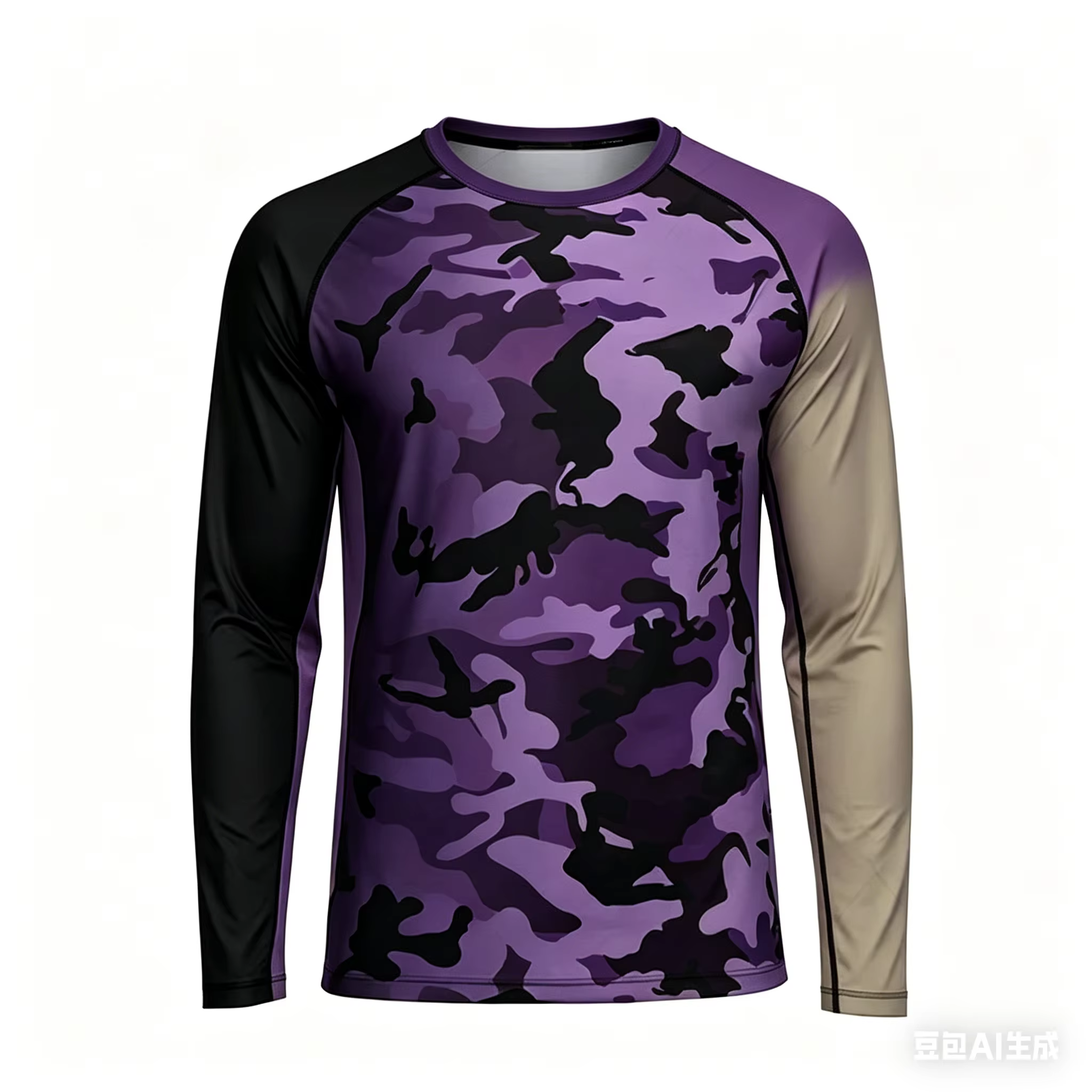 T-shirt de pêche à manches longues
