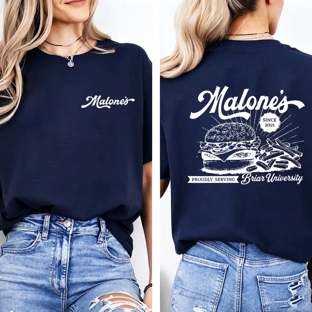 T-shirt Vintage Diner de Malone