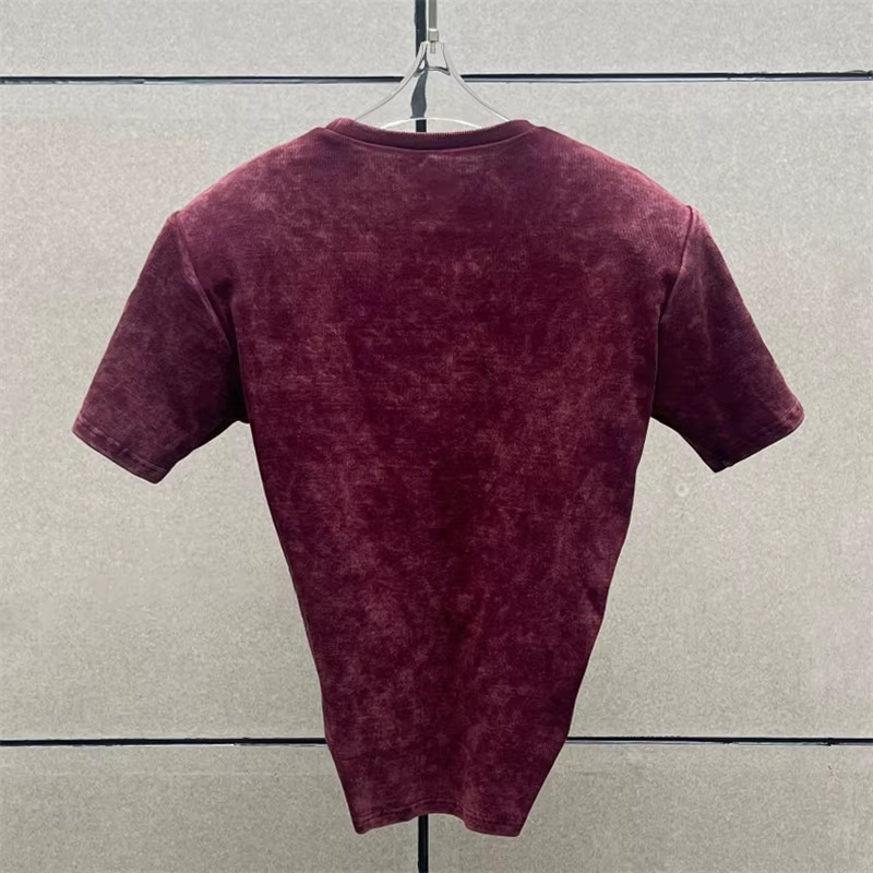 T-shirt femme 2025 été nouveau épaule rembourré coupe ajustée haut à manches courtes pur coton col rond pull y2k