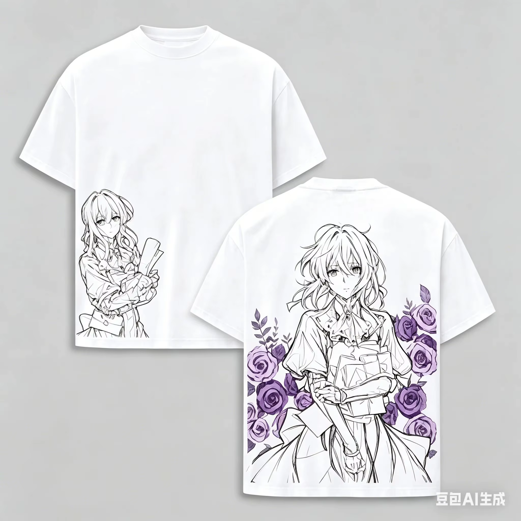 T-shirt Anime Violet Evergarden