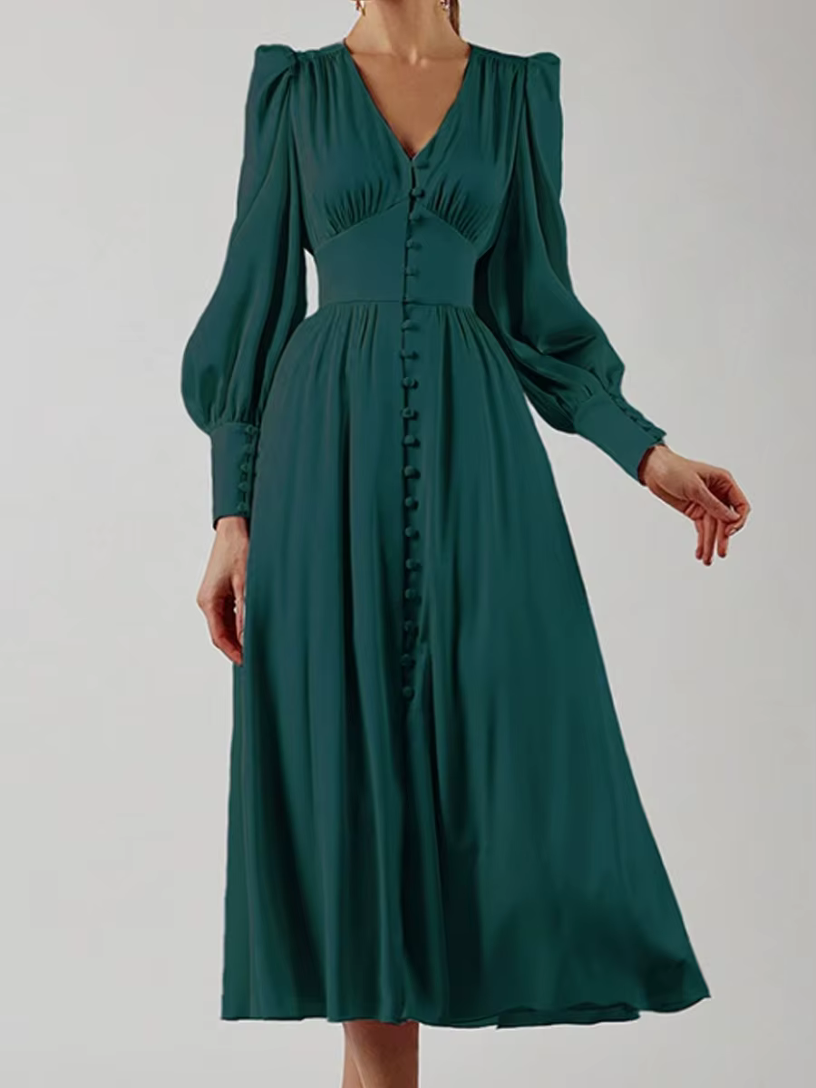 Robe de soirée élégante en satin