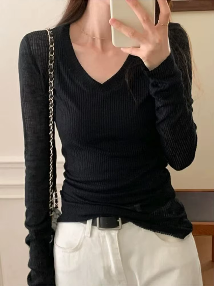 T-shirt à manches longues pour femmes