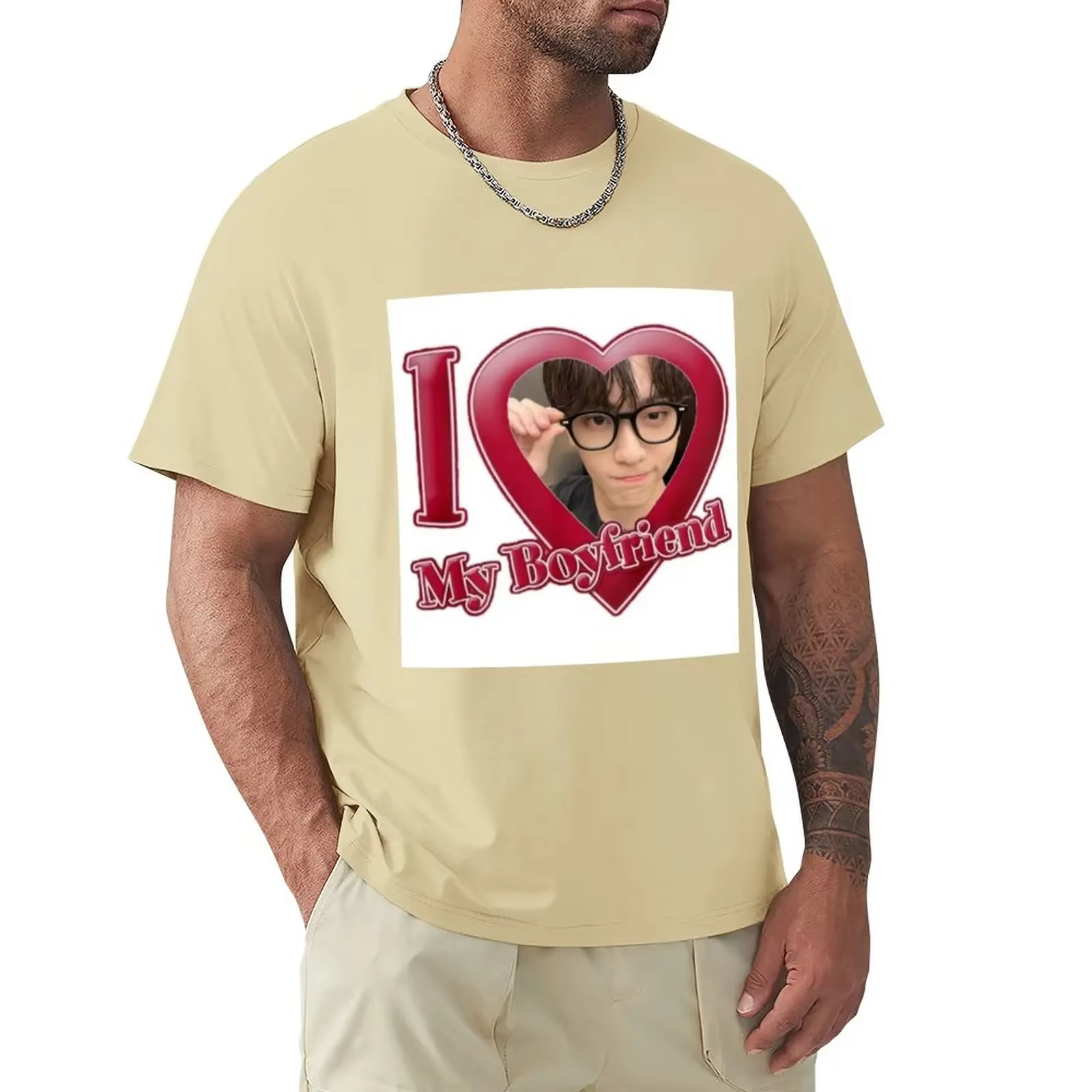 T-Shirt à Manches Courtes pour Homme