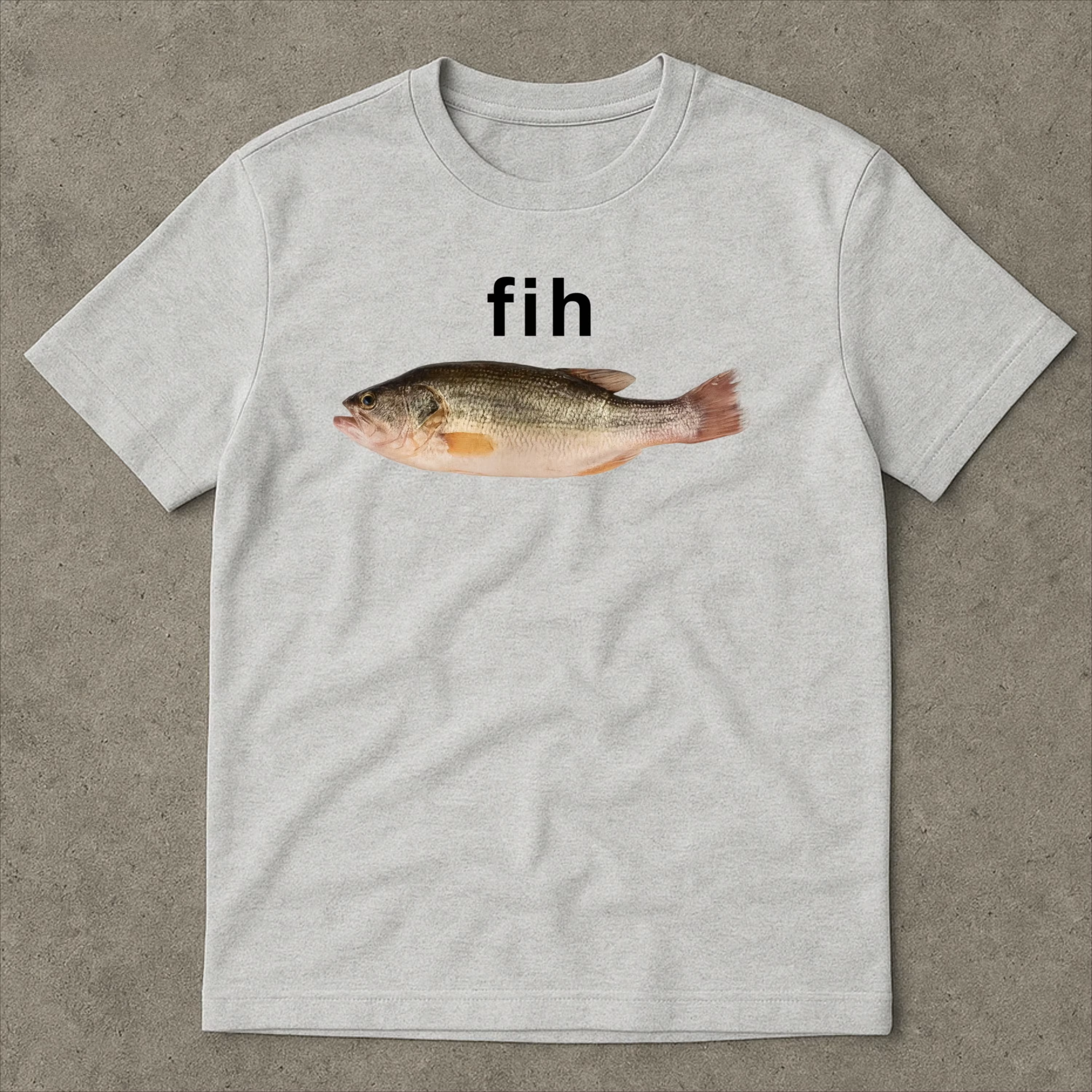 T-shirt Fih Fish pour homme