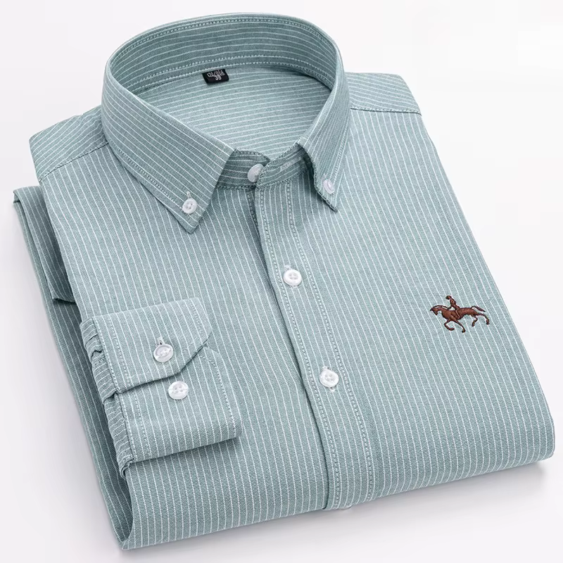 Oxford – chemises à manches longues pour hommes