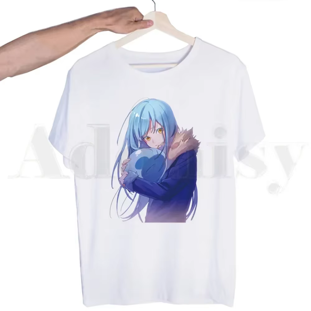Rimuru-T-shirt à manches courtes pour homme et femme