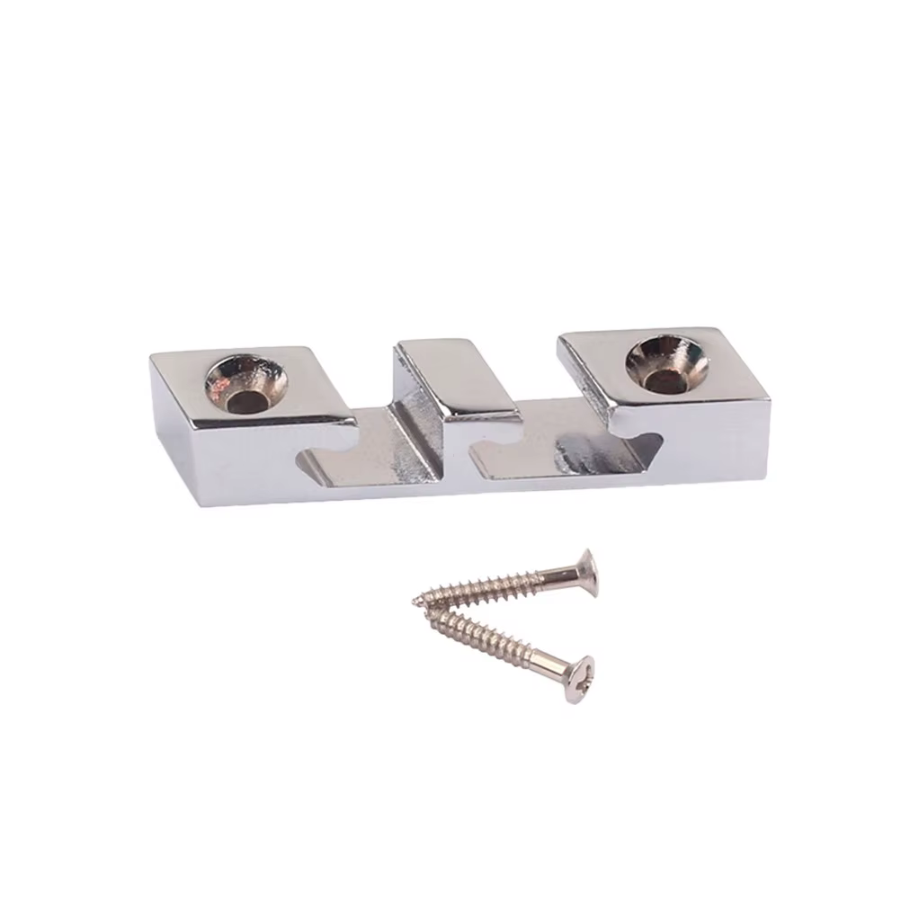 Guide de cordes en alliage de zinc pour guitare basse à 3 cordes