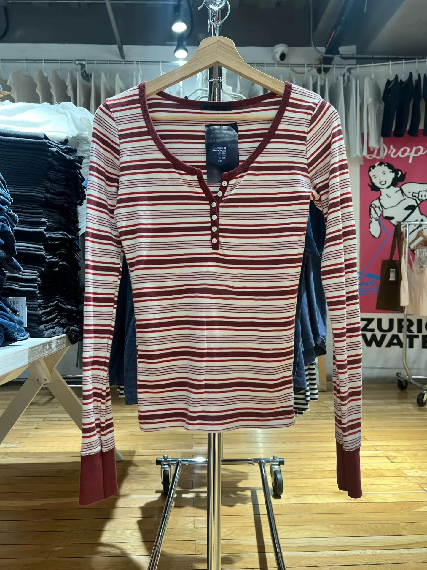 T-shirt à manches longues pour femmes