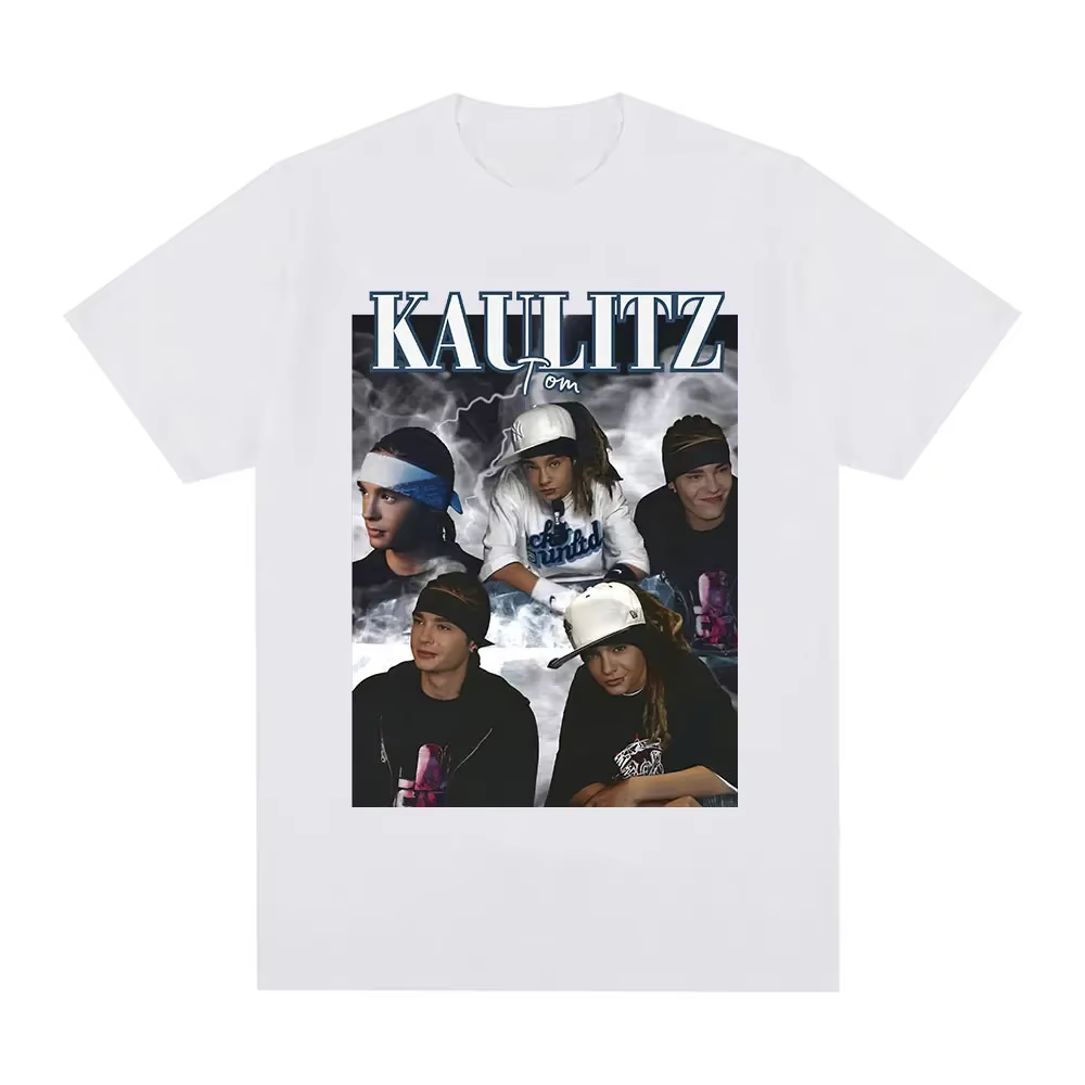 Rock Band Tokio hôtel Tom Kaulitz graphique T-shirt hommes vêtements Hip Hop Punk gothique
