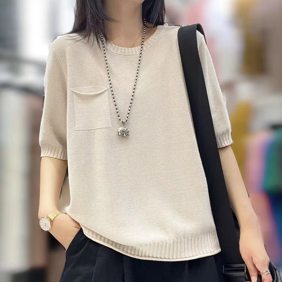 T-shirt à manches courtes pour femme
