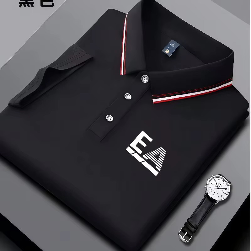 Polo d'été pour homme avec logo EA