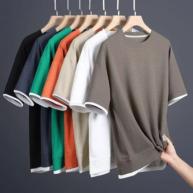 T-shirt ample à manches courtes pour homme