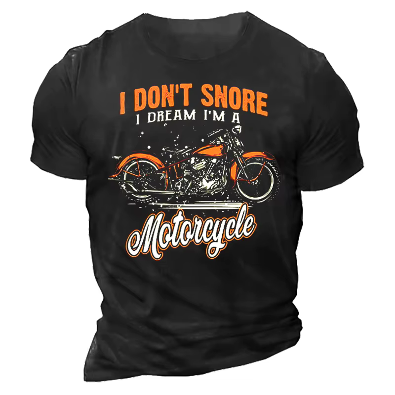 T-shirt de moto pour hommes