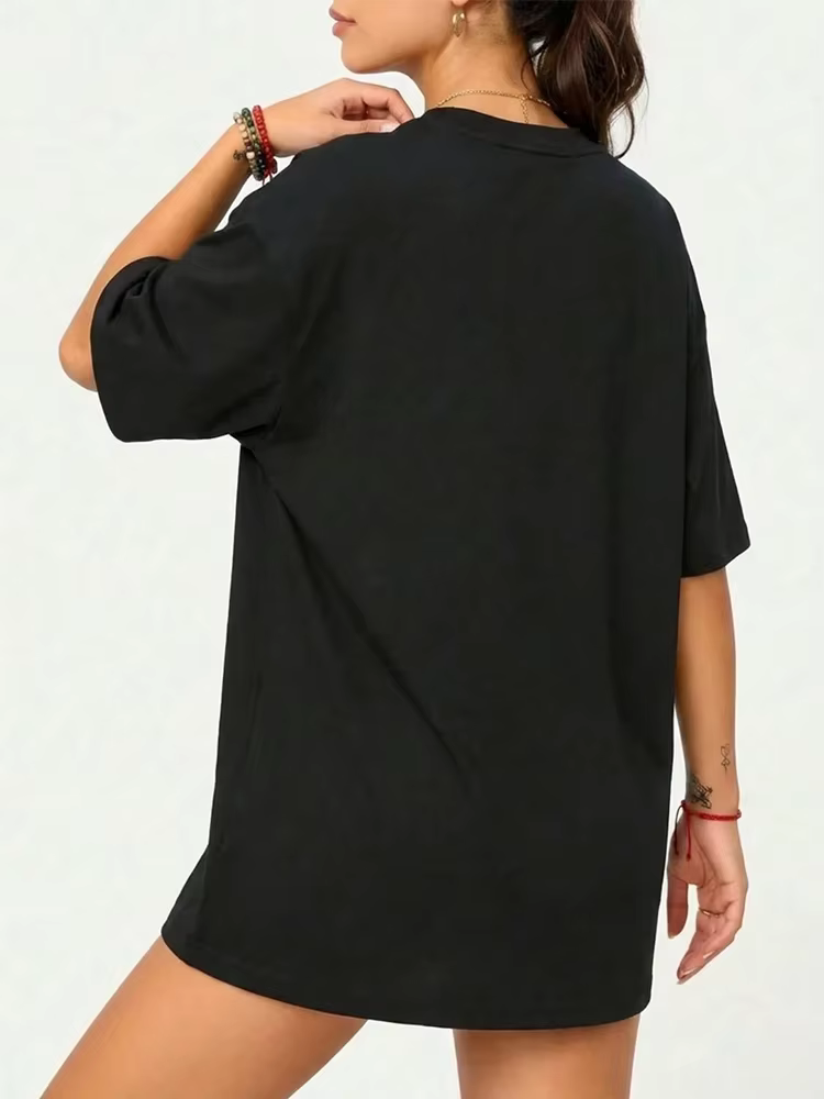 T-shirt oversize tendance pour femme
