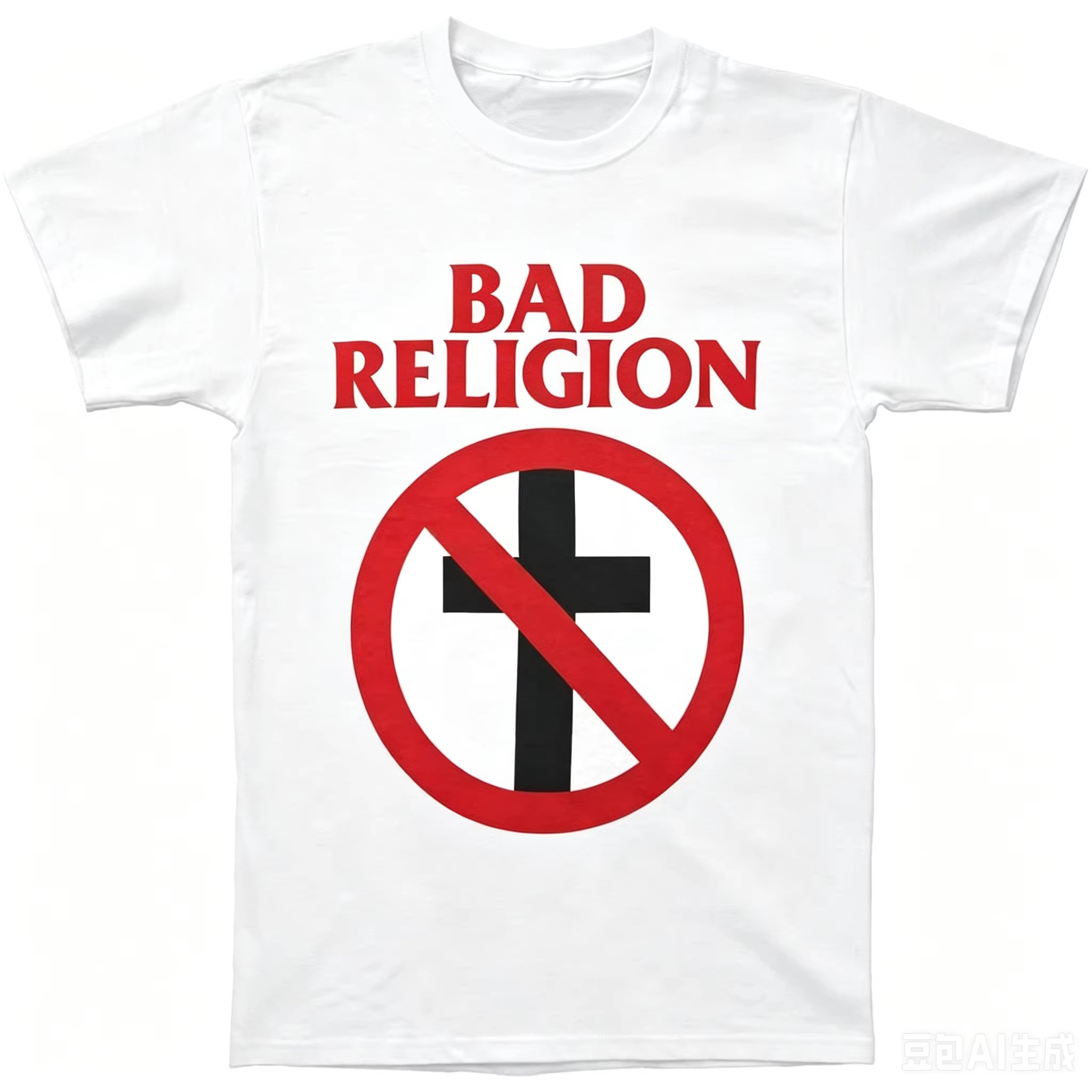 Bad Religion T-shirt classique pour homme noir Ropa Dehombre Vêtements