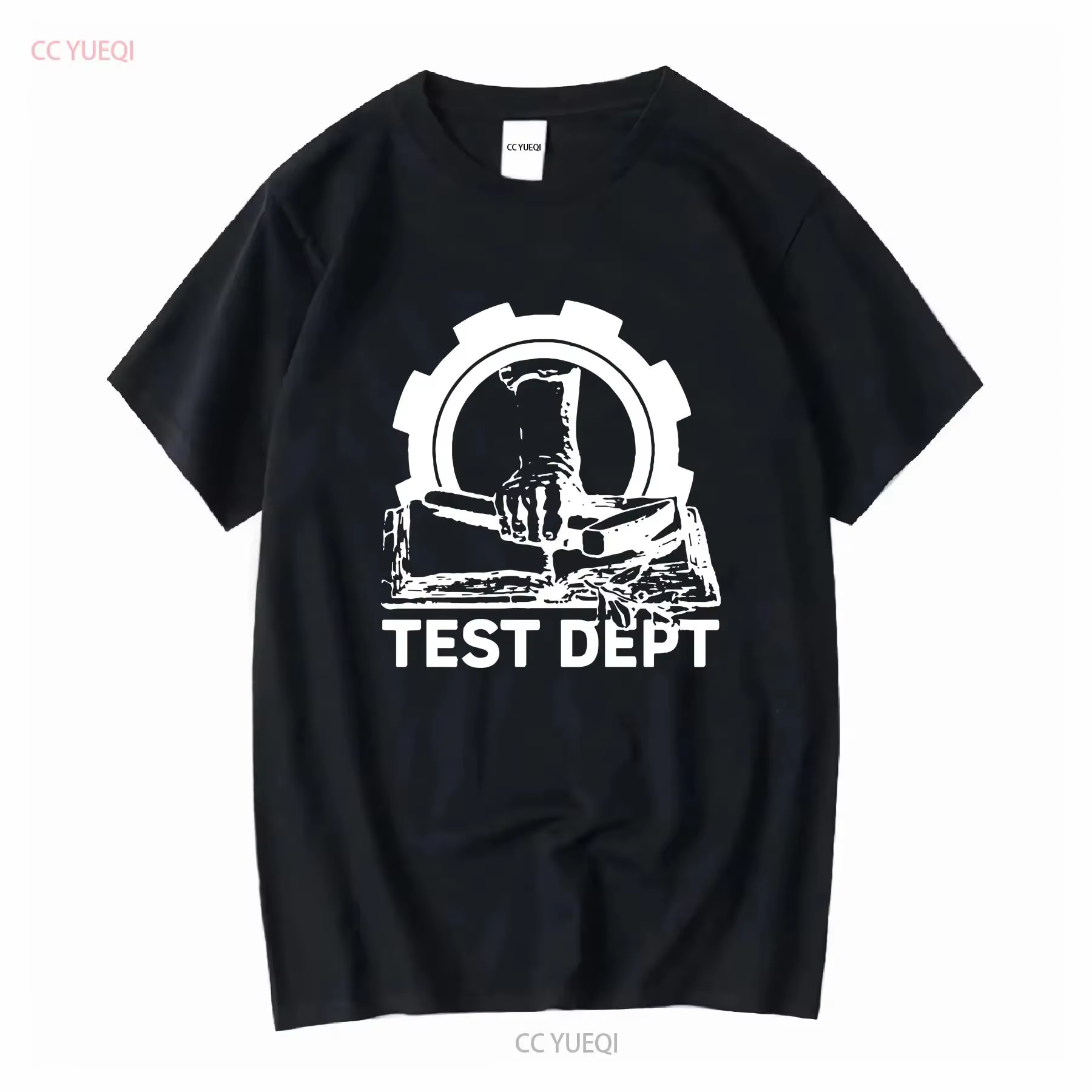 T-shirt Test DepT Industrial Laibach Throbbing Gristle Coil Psychic Tv