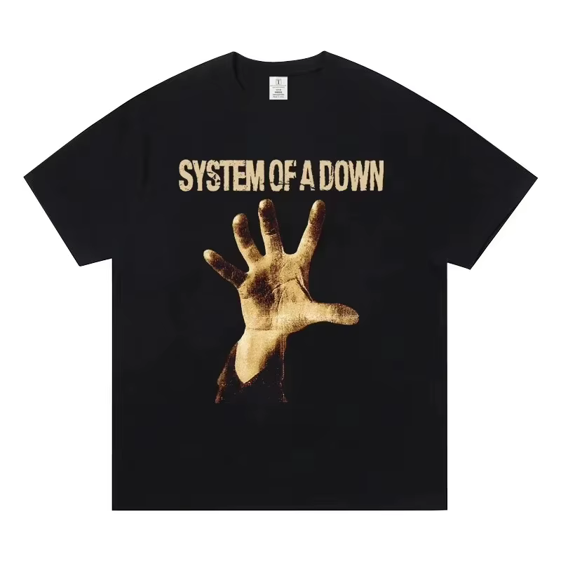 T-shirt à manches courtes du groupe System of A Down