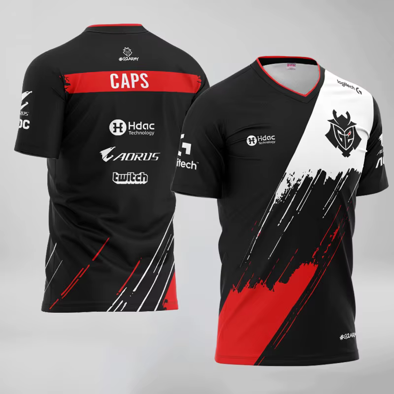 Nouvel été G2 Esports T-shirt jeu LOL CSGO essentiels