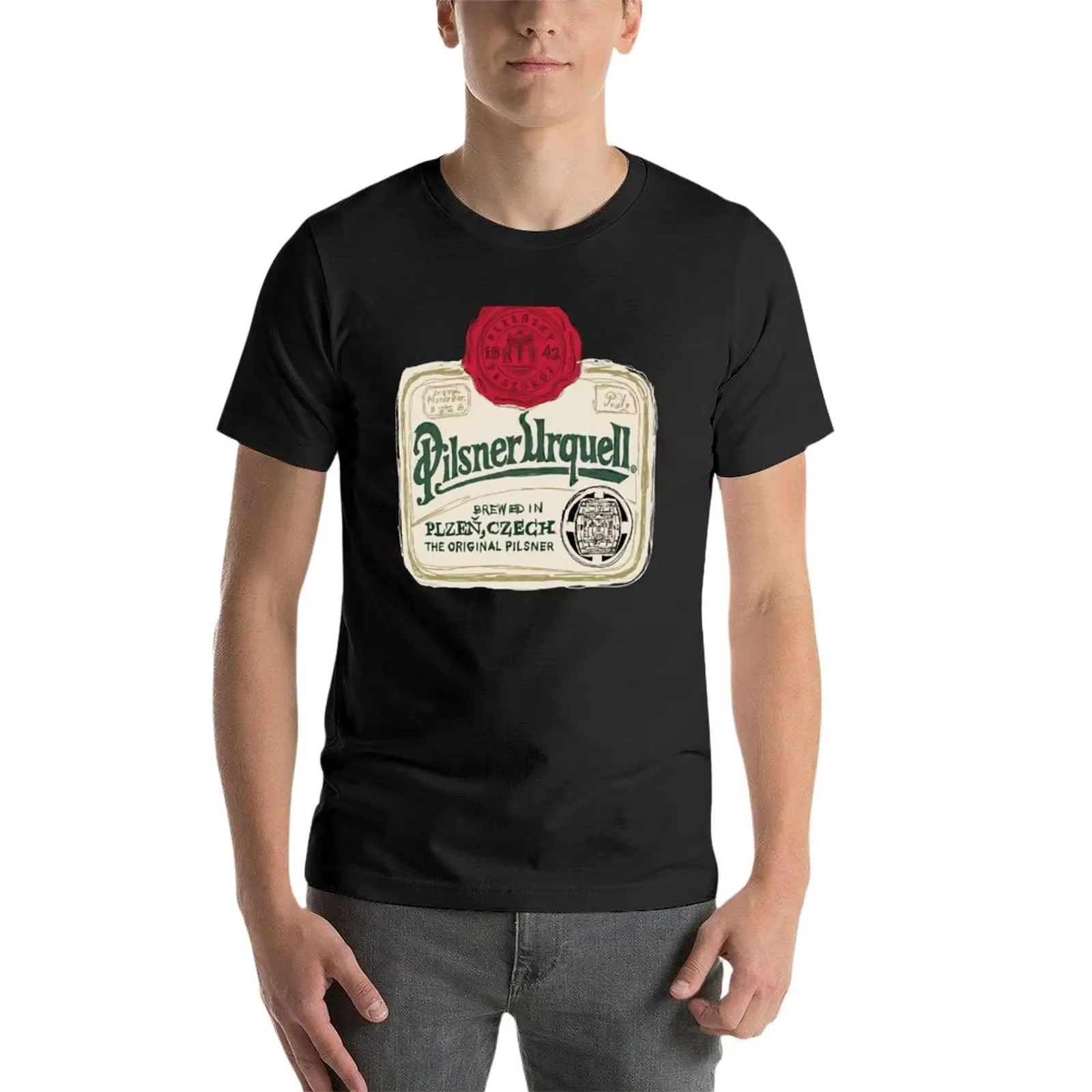 Pilsner Urquell POP T-shirt pour homme, sublime, haut