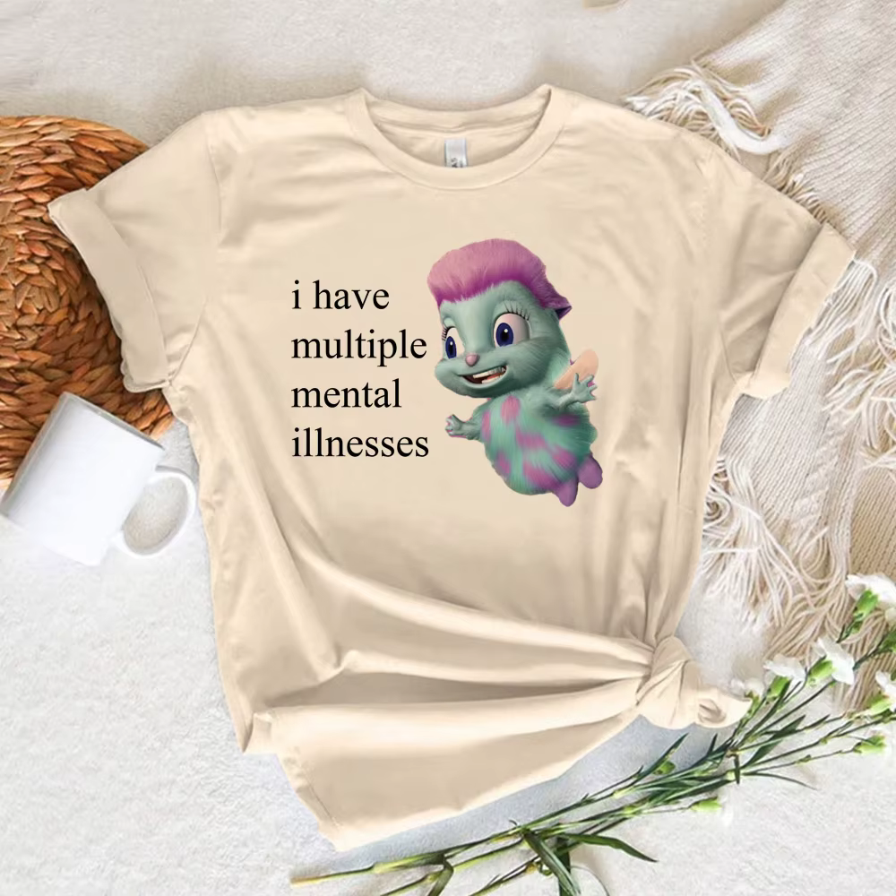 T-shirt femme, humoristique, Bibble, 600 y2k