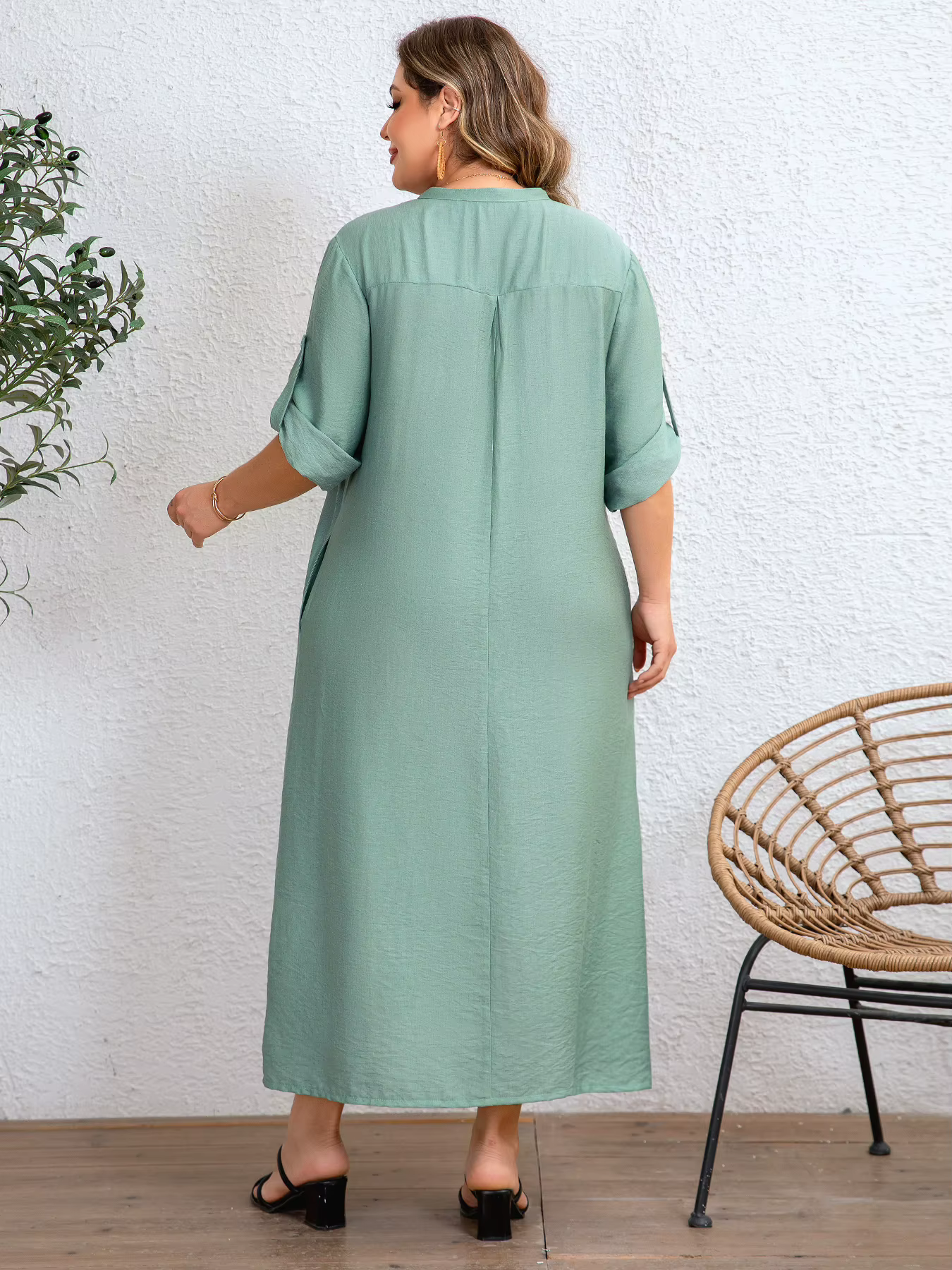 Robe ample pour femmes grandes tailles