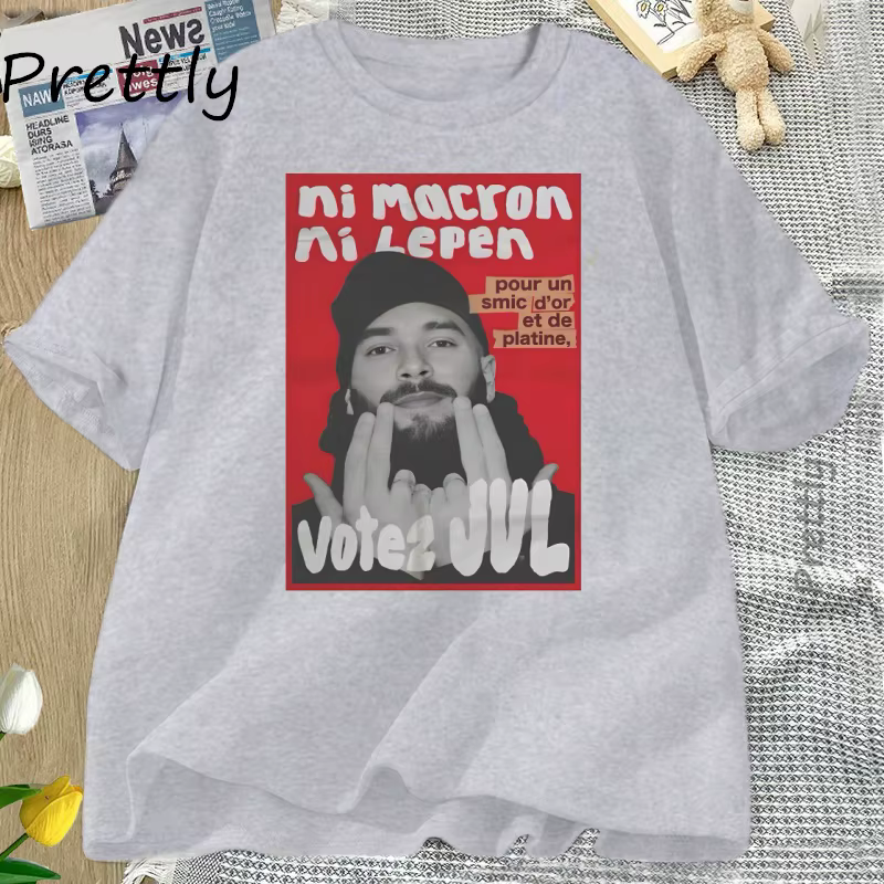 JUL T-shirt rappeur Hip Hop coton à manches courtes
