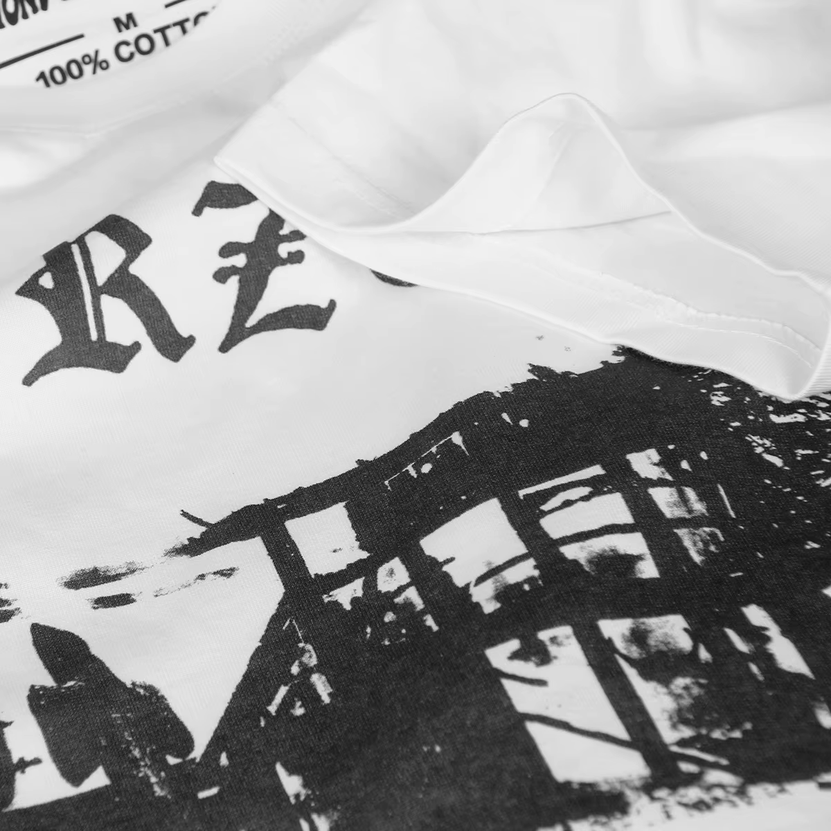 Burzum T-Shirt noir métal 90S Darkthrone Bathory Varg Vikernes hommes manches courtes coton été