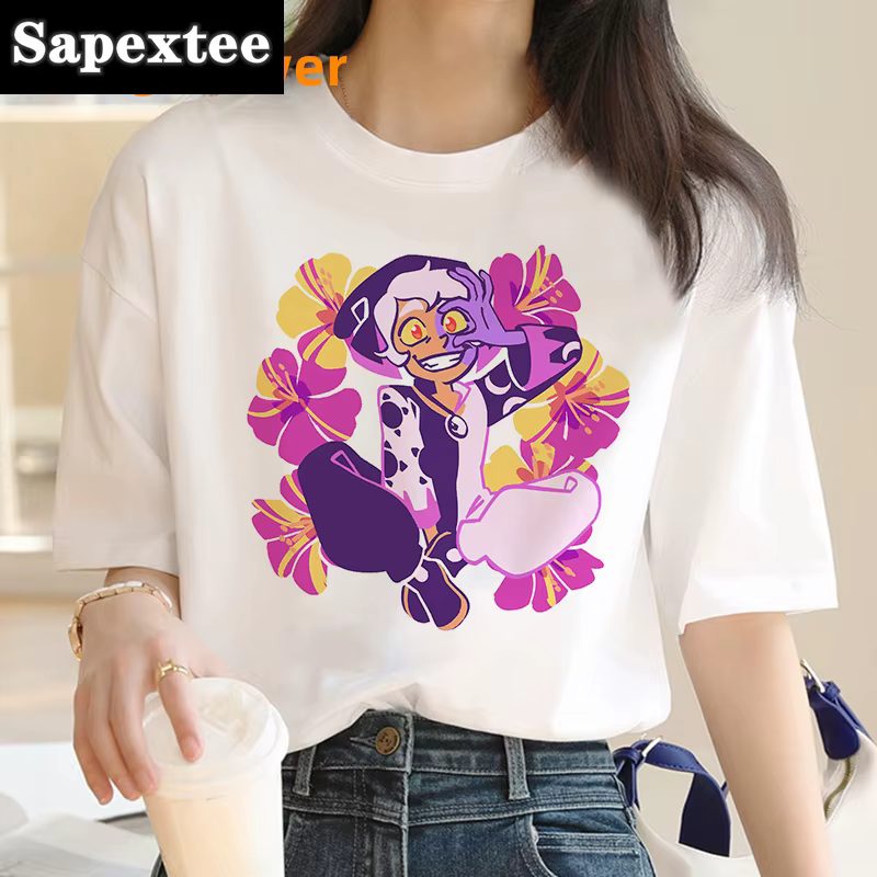 Owl House t petit haut t-shirts femmes streetwear japonais blanc t-shirt drôle