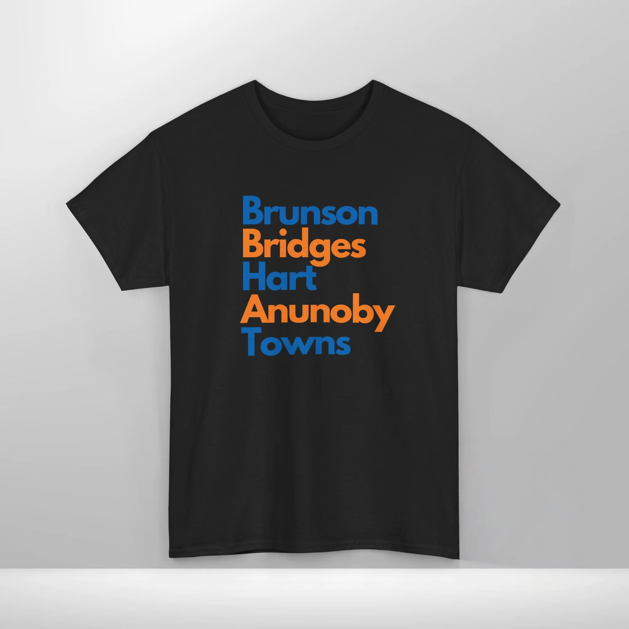 T-shirt Unisexe 2026 New York avec Nom de Joueur – Coton Y2K Tendance Été – Col Rond Manches Courtes – Streetwear
