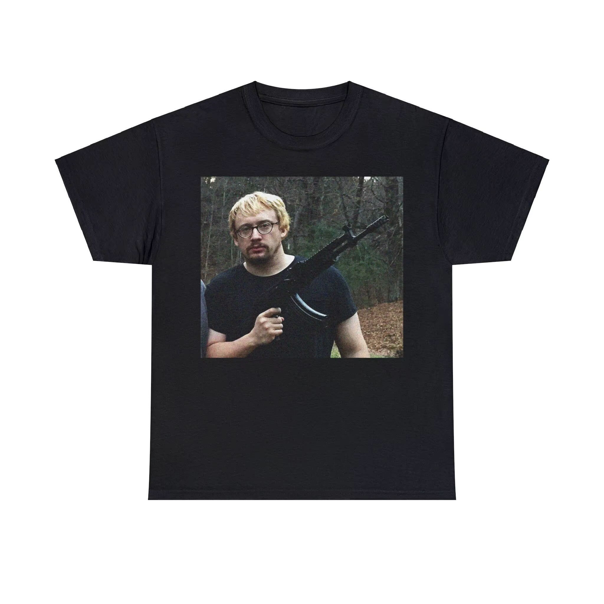 T-shirt noir Sam Hyde Luminoter
