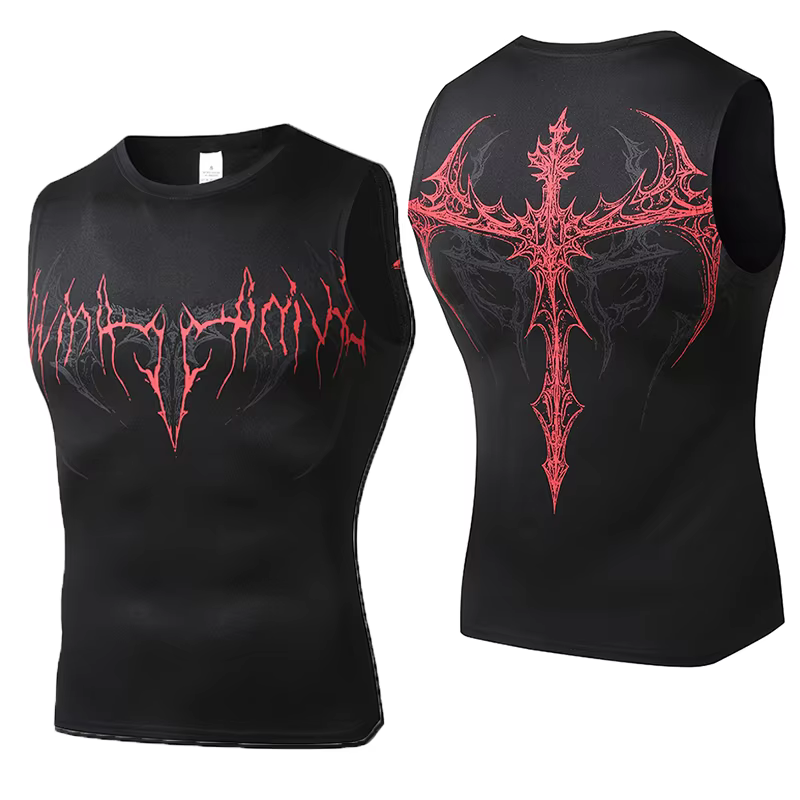 Débardeur Homme Sans Manches Séchage Rapide Fitness Musculation T-shirt Gilet de Basketball Tendance Été Gym