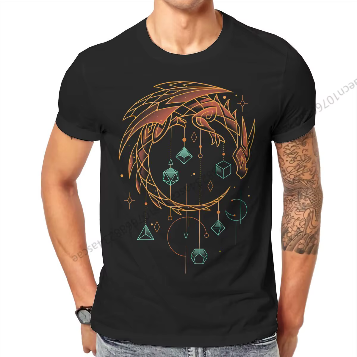 T-shirt en coton pour hommes