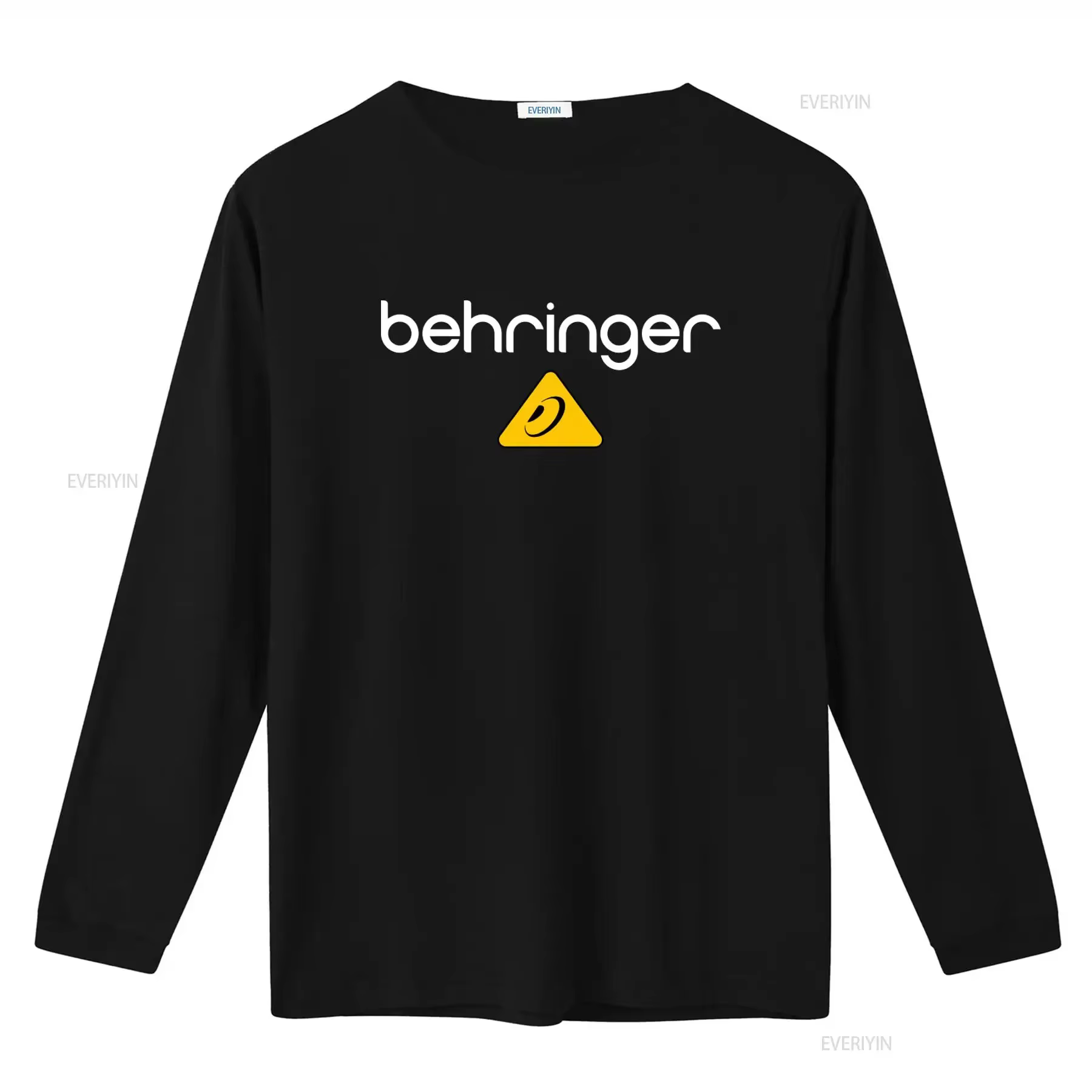 T-shirt en coton épais pour homme avec logo Behringer