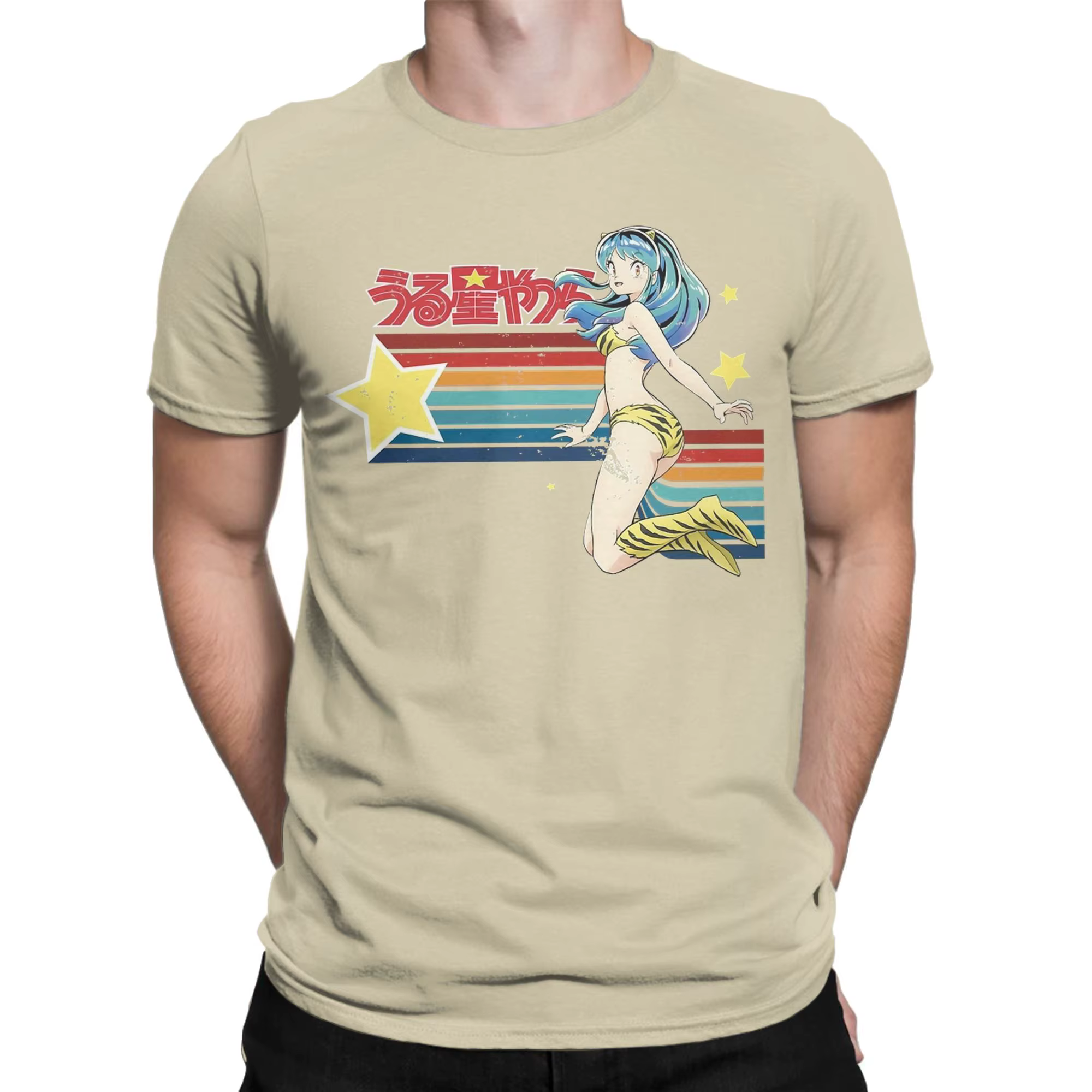 T-shirt Urusei Yatsura Lamu 80S pour hommes